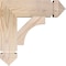 Ekena Millwork Westlake Arts & Crafts Smooth Bracket, Douglas Fir, 3 1/2"W x 14"D x 14"H BKT04X14X14WTL03SDF - alternate 4